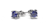 Sapphire stud earrings