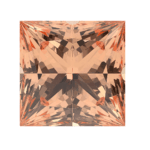 Princess cut morganite